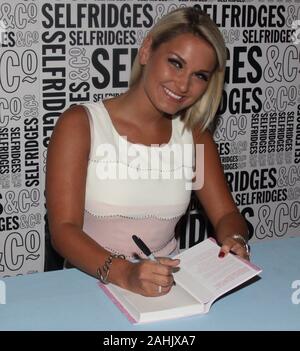 Liverpool, Großbritannien, Sam Faiers beschmutzt in Liverpool credit Ian Fairbrother/Alamy Stockfotos Stockfoto