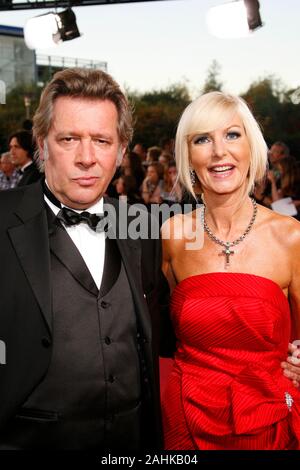 Deutscher Schauspieler Jan Fedder und seine Frau Marion ...