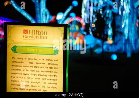 Atlanta chinesischen Laternenfest 2019 Stockfoto