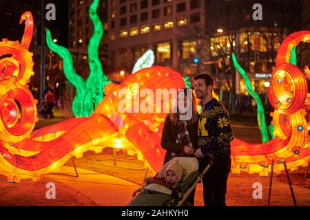 Atlanta chinesischen Laternenfest 2019 Stockfoto