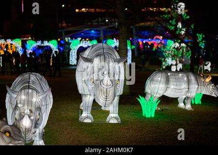 Atlanta chinesischen Laternenfest 2019 Stockfoto
