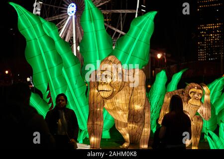 Atlanta chinesischen Laternenfest 2019 Stockfoto