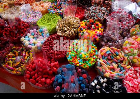 Dienstag, Markt am Rande der San Miguel de Allende, Mexiko. Stockfoto