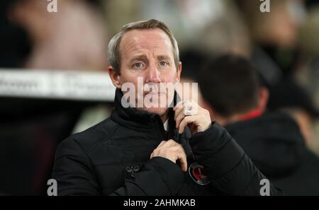 Charlton Athletic manager Lee Bowyer Stockfoto