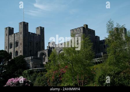 Penrhyn Castle, Llandygai, Bangor, Gwynedd, Wales Stockfoto