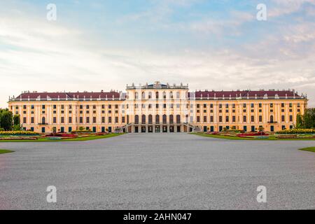 Schloss Schönbrunn in Wien, Österreich Stockfoto