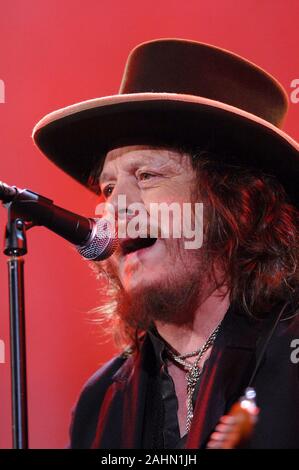 Verona Italien 09/07/2007: Zucchero Fornaciari im Konzert während der musikalischen Ereignis 'Festivalbar 2007". Stockfoto