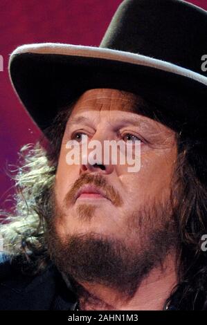 Verona Italien 09/07/2007: Zucchero Fornaciari im Konzert während der musikalischen Ereignis 'Festivalbar 2007". Stockfoto