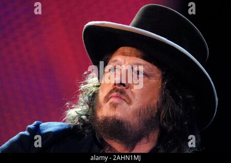 Verona Italien 09/07/2007: Zucchero Fornaciari im Konzert während der musikalischen Ereignis 'Festivalbar 2007". Stockfoto