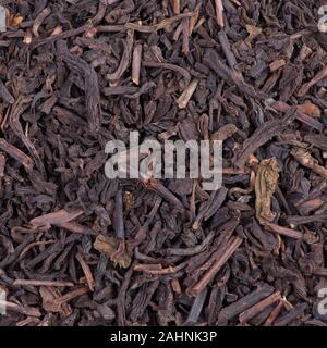 Pu-Erh Tee Rot Stockfoto