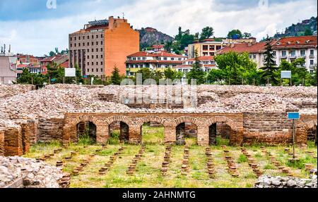 Römischen Bäder von Ankara in der Türkei Stockfoto