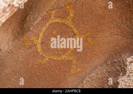 Piktogramme, Joshua Tree National Park Stockfoto