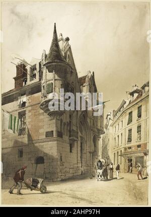 Thomas Shotter Jungen. Hotel de Sens, Paris. 1839. England. Farblithographie auf Papier Stockfoto