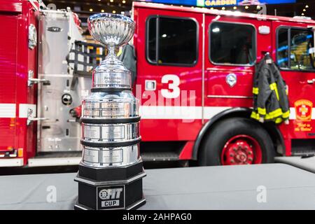 1/27/19 Bruins Grundlage BFit Herausforderung Stockfoto