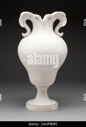 Herstellung nationale de Sèvres (Hersteller). Vase. 1750 - 1760. Sèvres. Unglasierte soft Hartporzellan (Keks) Stockfoto