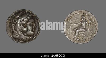 Antike Griechische. Tetradrachme (Münze), Alexander des Großen. 336 v. Chr. - 323 v. Chr.. Griechenland. Silber Stockfoto