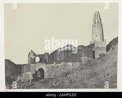 Maxime Du Camp. Mosquée de Bellal au Village de Bab; Nubie. 1849 - 1851. Frankreich. Gesalzene Papier drucken, Platte 83 aus dem Album Egypte, Nubie, Palästina et 80(1852) Stockfoto