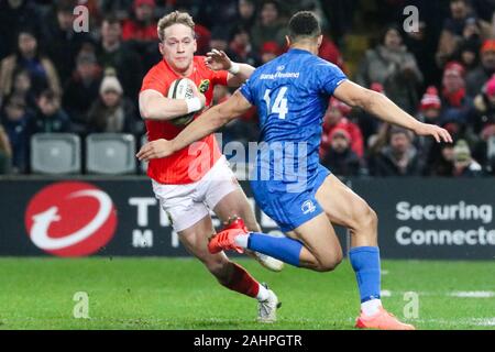 Dezember 28th, 2019, Cork, Irland: Mike Haley im Pro 14-Munster Rugby versus Leinster Rugby Spiel im Thomond Park Stockfoto