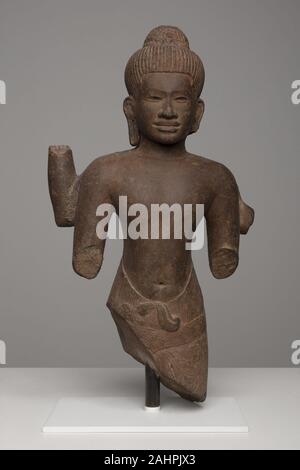 Bodhisattva Avalokiteshvara. 1050 - 1066. Kambodscha. Sandstein Stockfoto