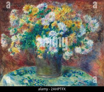 Pierre-Auguste Renoir. Chrysanthemen. 1881 - 1882. Frankreich. Öl auf Leinwand Stockfoto