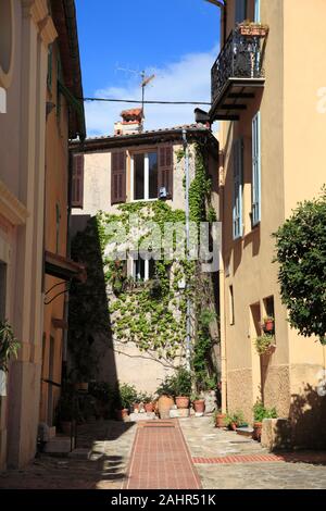 Dorf La Turbie, Alpes-Maritimes, Cote d'Azur, Côte d'Azur, Provence, Frankreich, Europa Stockfoto