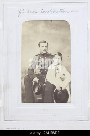 Verry Fils. Großfürst Konstantin und Sohn. 1860 - 1869. Frankreich. Eiweiß drucken Stockfoto