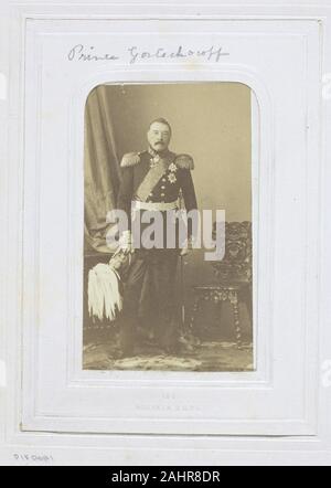 André-Adolphe - Eugène Disdéri. Fürst Gortschakow. 1860 - 1869. Frankreich. Eiweiß drucken Stockfoto