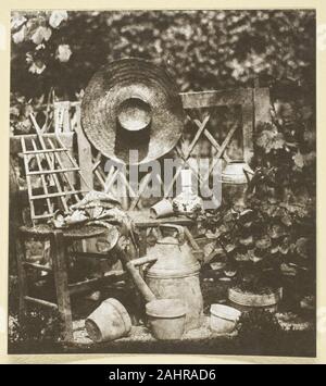 Hippolyte Bayard. Zusammensetzung au chapeau. 1837 - 1847. Frankreich. Silbergelatineabzug, Nr. 7 aus dem Portfolio Bayard XXV Kalotypien, 1842-1850 (1965); Ausgabe 14/50 Stockfoto