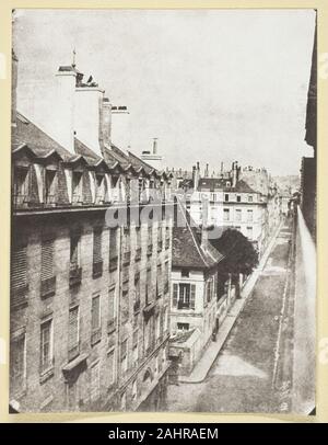 Hippolyte Bayard. Rue Cambon. 1846. Frankreich. Silbergelatineabzug, Nr. 16 aus dem Portfolio Bayard XXV Kalotypien, 1842-1850 (1965); Ausgabe 14/50 Stockfoto