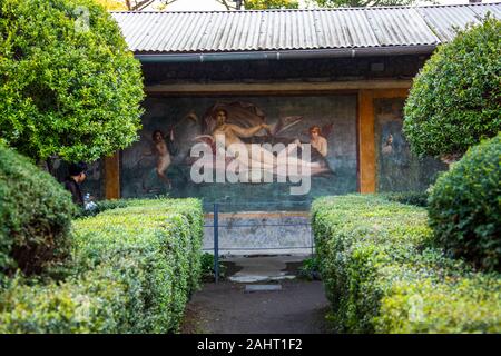 Casa della Venere in conchiglia, Haus der Venus in der Muschel, Pompeji, Italien Stockfoto