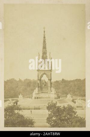 Unbekannt. Albert Memorial. 1850 - 1900. England. Eiweiß drucken, aus dem Album Blick auf London Stockfoto