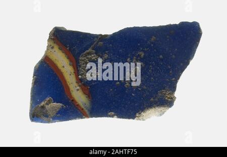 Antike Mittelmeer. Fragment einer Inlay. 100 BC - 100 AD. Mittelmeerraum. Glas, Mosaik Technik Stockfoto