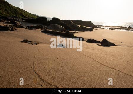 Mission Rocks Beach, Cape Vidal, iSimangaliso Wetland Park, Südafrika Stockfoto