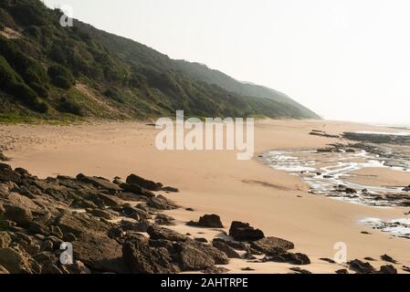 Mission Rocks Beach, Cape Vidal, iSimangaliso Wetland Park, Südafrika Stockfoto