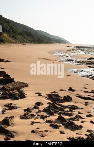 Mission Rocks Beach, Cape Vidal, iSimangaliso Wetland Park, Südafrika Stockfoto