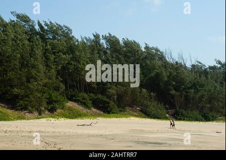 Cape Vidal Strand, iSimangaliso Wetland Park, Südafrika Stockfoto