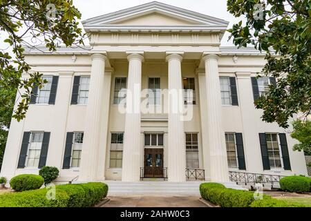 Jackson, MS - Oktober 7, 2019 : Äußeres der Jackson, Mississippi Rathaus Gebäude Stockfoto