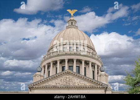 Kuppel des Mississippi State Capitol Building in der Jackson Stockfoto