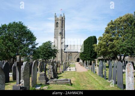 St Margaret's Church, Fore Street, Northam, Devon, England, Vereinigtes Königreich Stockfoto