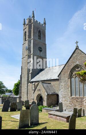 St Margaret's Church, Fore Street, Northam, Devon, England, Vereinigtes Königreich Stockfoto