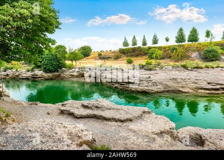 Wasserfall in Montenegro Stockfoto