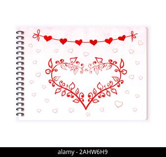 Valentines Tag Hintergrund Vektor Stock Vektor