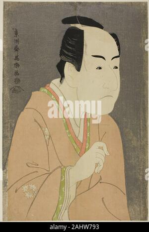 Tôshûsai Sharaku. Der Schauspieler Ichikawa Monnosuke II als Datum keine yosaku. 1794. Japan. Farbe holzschnitt; Oban Stockfoto