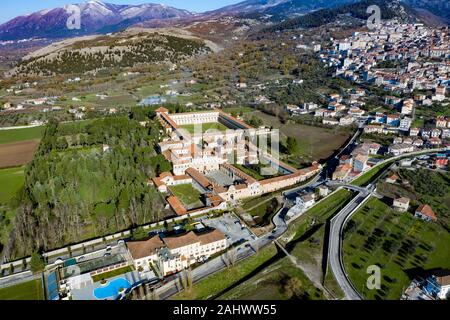 Certosa von Saint Lawrence, Certosa di San Lorenzo, Padula, Provinz Potenza, Italien Stockfoto