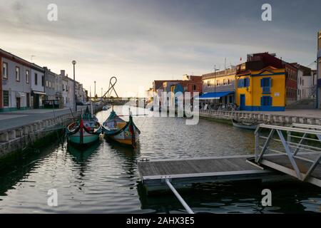 Mercado do Peixe (Fischmarkt) Fläche im Zentrum von Aveiro Portugal Stockfoto