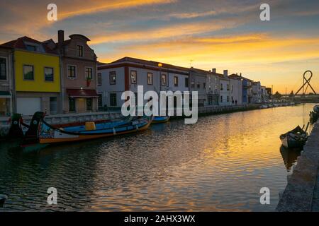 Mercado do Peixe (Fischmarkt) Fläche im Zentrum von Aveiro Portugal Stockfoto