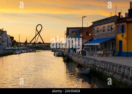 Mercado do Peixe (Fischmarkt) Fläche im Zentrum von Aveiro Portugal Stockfoto