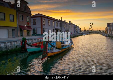 Mercado do Peixe (Fischmarkt) Fläche im Zentrum von Aveiro Portugal Stockfoto