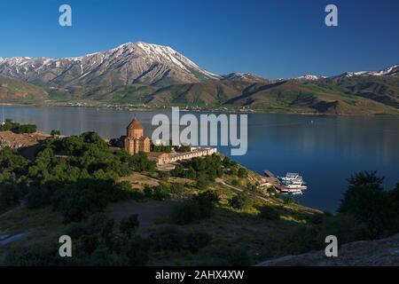 Insel Akdamar Stockfoto