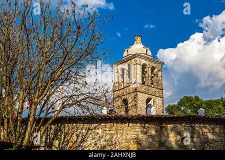 Mexiko Tlaxcala Tlaxcala de Xicohténcatl öffnen Kathedrale Unserer Lieben Frau von der Annahme Stockfoto